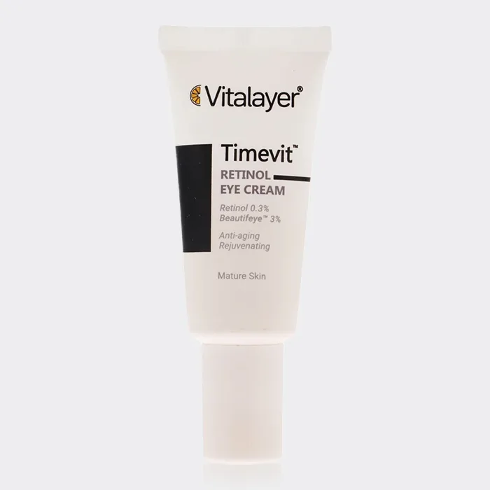 کرم دور چشم رتینول تایم ویت ویتالیر Vitalayer Timevit Retinol Eye Cream 20ml