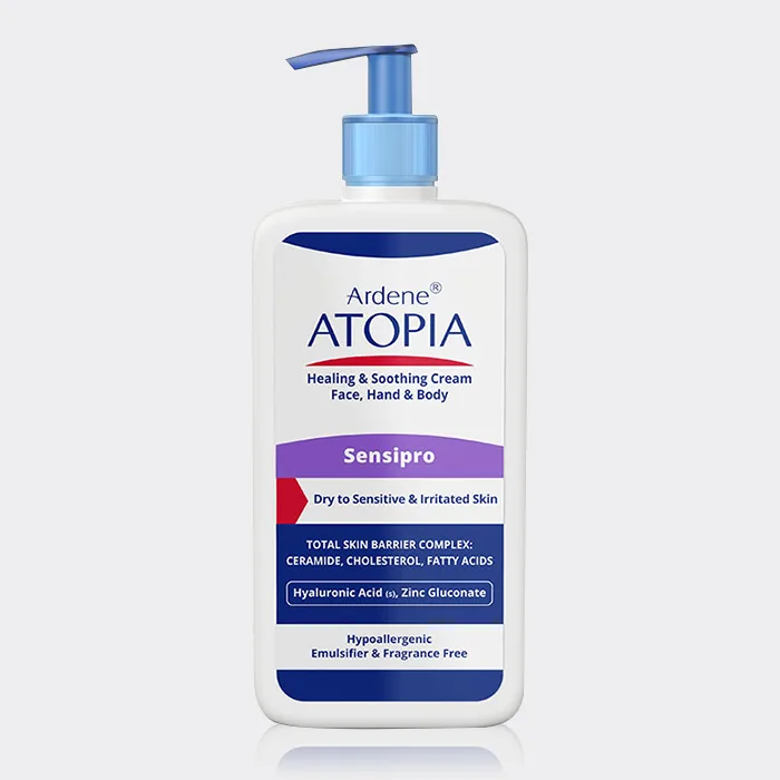 کرم مرطوب کننده سنسیپرو آردن اتوپیا Ardene Atopia Sensipro Healing &amp; Soothing Cream 500ml — تصویر ۲