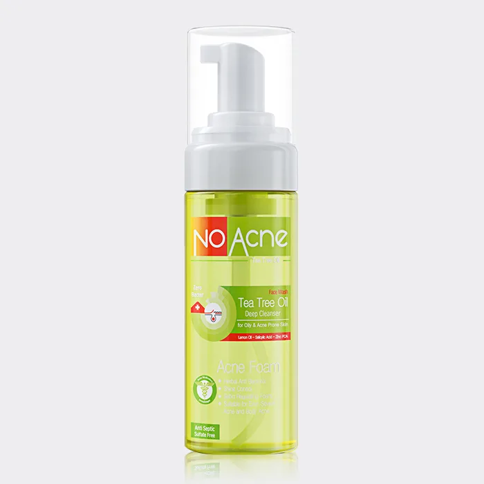 فوم شستشو ضد جوش درخت چای نوآکنه No Acne Tea Tree Oil Face Wash 150ml