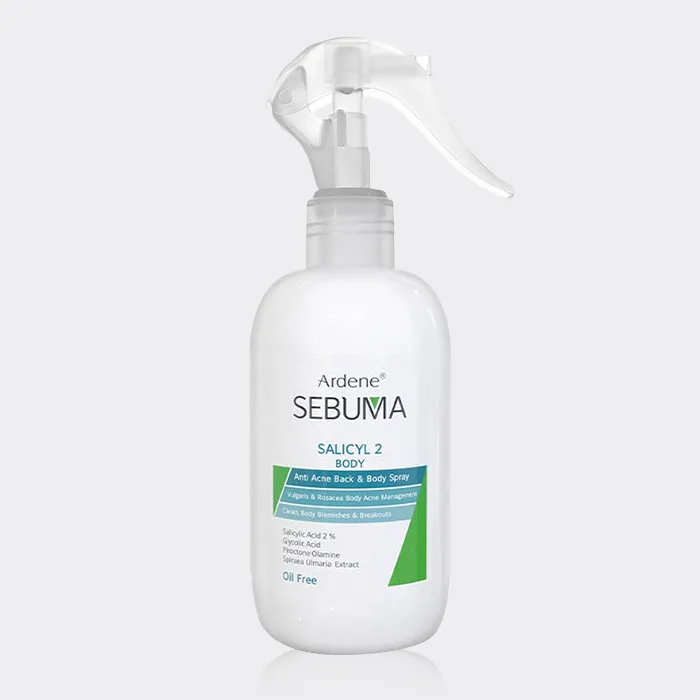 اسپری ضد جوش بدن آردن سبوما Ardene Sebuma Salicyl 2 Body 250g