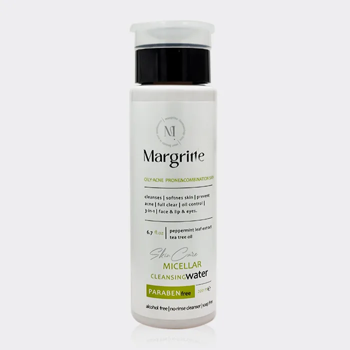 میسلار واتر پوست چرب و مستعد آکنه مارگریت Margritte Oily Acne Skin Micellar water 200ml