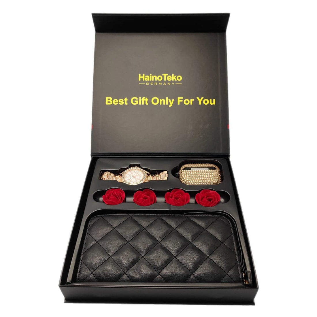 پک هدیه ساعت, ایرپاد و کیف پول Haino Teko GP-25 — تصویر ۴