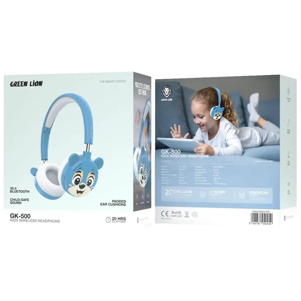 هدفون کودک گرین لاین مدل GK-500 GNK500KDHP — تصویر ۵