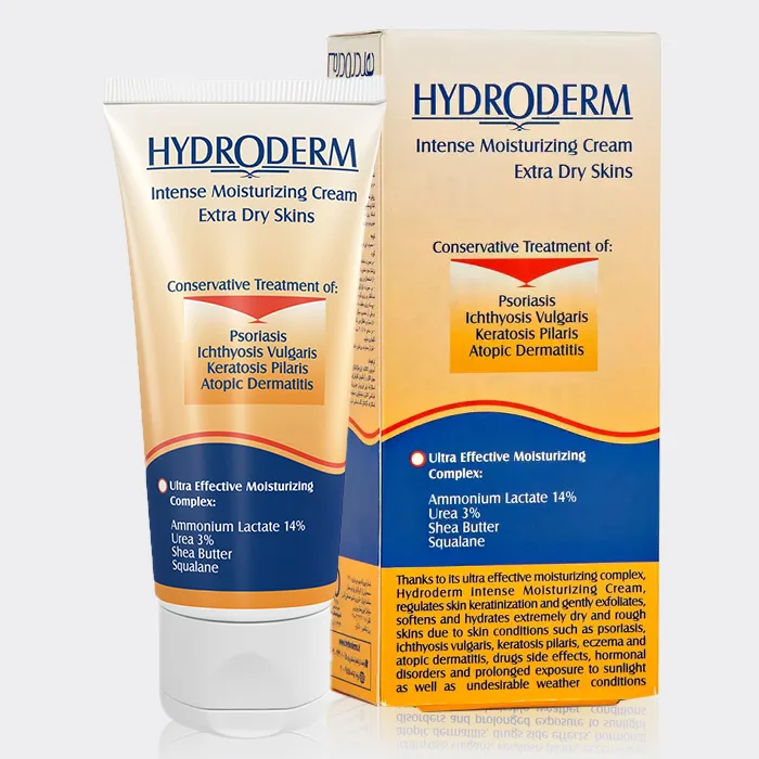 کرم مرطوب کننده قوی پوست خشک هیدرودرم Hydroderm Intense Moisturizing Cream Extra Dry Skin 50ml — تصویر ۳