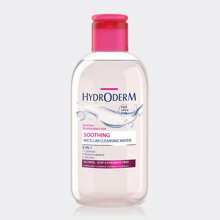 میسلارواتر پوست حساس هیدرودرم Hydroderm Soothing Micellar Water 250ml