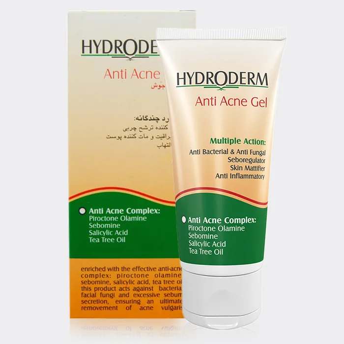 ژل ضد جوش هیدرودرم Hydroderm Anti Acne Gel 50ml — تصویر ۳
