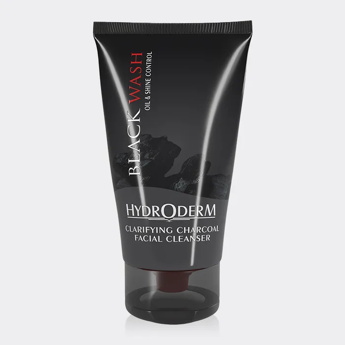 ژل شستشو زغال هیدرودرم Hydroderm Charcoal Facial Cleanser 150ml