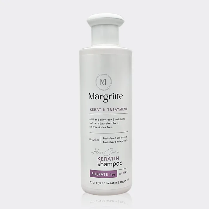 شامپو موهای کراتین شده مارگریت Margritte Keratin Shampoo 250ml — تصویر ۲