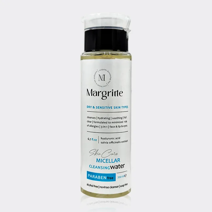 میسلار واتر پوست خشک و حساس مارگریت Margritte Dry&Sensitive Micellar water 200ml — تصویر ۲