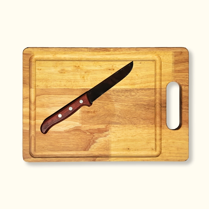 تخته گوشت چوبی رابر طرح مستطیل