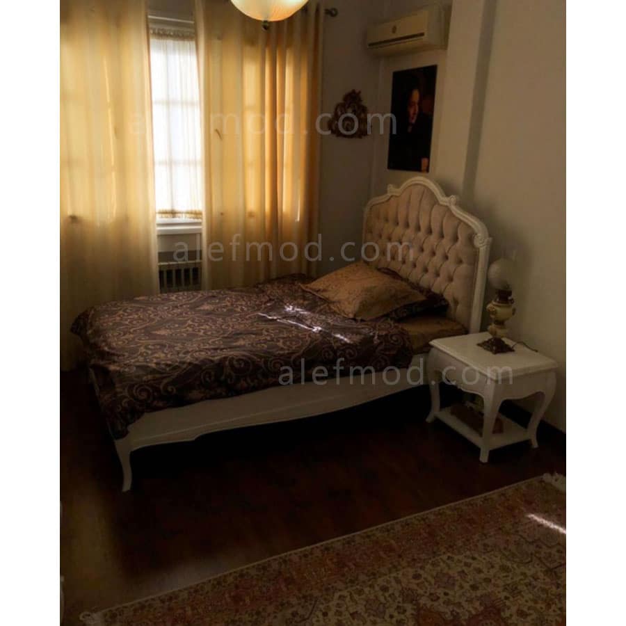 تخت خواب تک نفره لمسه مدل 17943 — تصویر ۲
