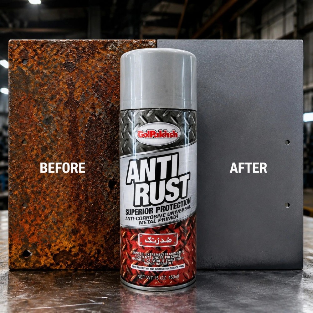 اسپری ضد زنگ مدل ANTI RUST حجم 450 میلی لیتر — تصویر ۲