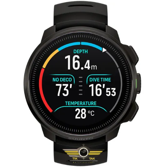 ساعت سونتو Suunto Ocean All Black | گالری ساعت تیک تاک - نمایندگی محبوب ترین برند های ساعت جهان در ایران — تصویر ۴