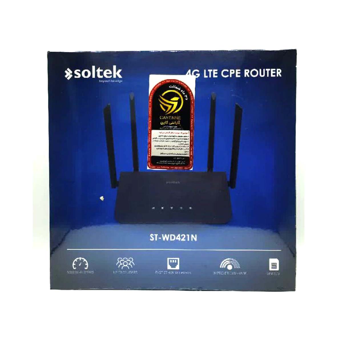 مودم سیم‌کارتی 4G LTE سولتک مدل ST-WD421N — تصویر ۸