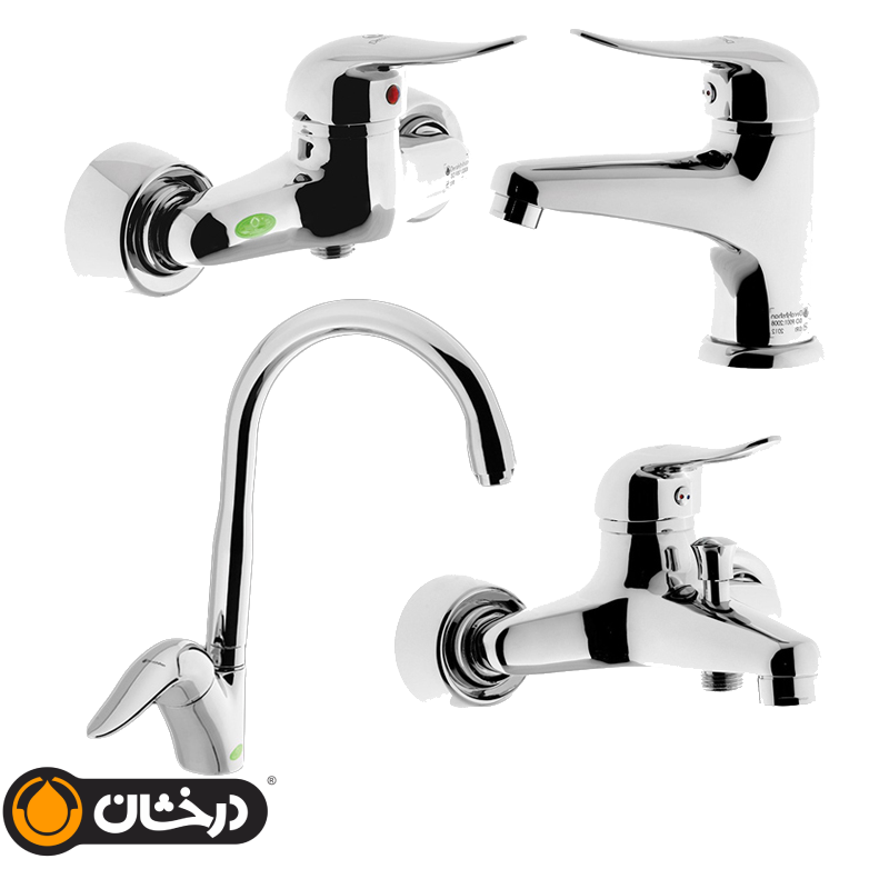 شیرآلات درخشان مدل سرجیو (آوا) کروم