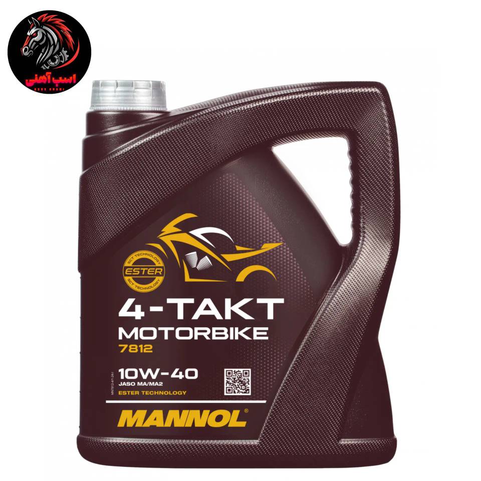 روغن موتورسیکلت مانول 10W40 یک لیتری | MANNOL — تصویر ۵