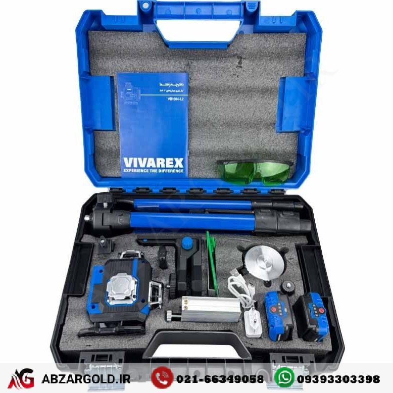 تراز لیزری 16 خط نور سبز 4D ویوارکس مدل VR1604-L2 — تصویر ۳