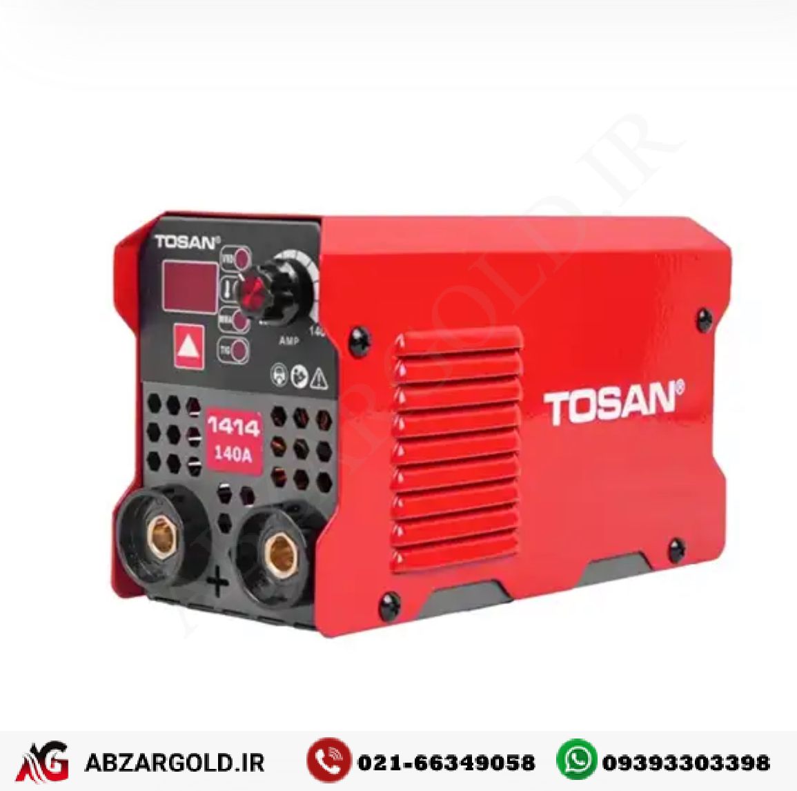 اینورتر جوشکاری 140 آمپر IGBT مدل 1414 توسن — تصویر ۲