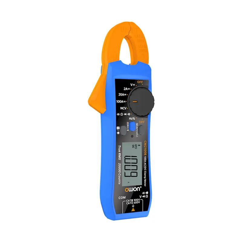 آمپرمتر VFC کلمپی DC و AC مدل CM2100 برند OWON — تصویر ۲