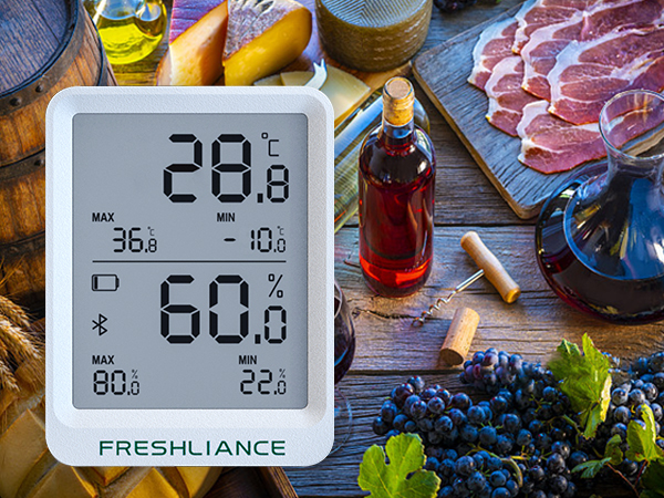 ذخیره کننده دما و رطوبت بلوتوثی Blue Tag TH20 ساخت کمپانی FRESHLIANCE — تصویر ۶