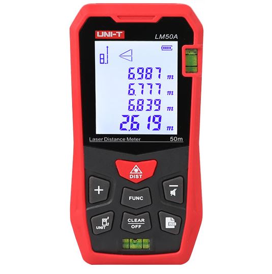 متر لیزری 50 متری UNI-T LM50A (کپی) — تصویر ۲