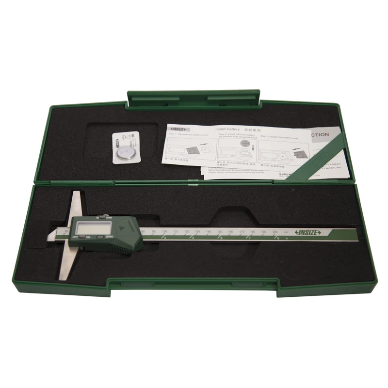 کولیس عمق سنج دیجیتال مدل Insize1141-200a — تصویر ۲