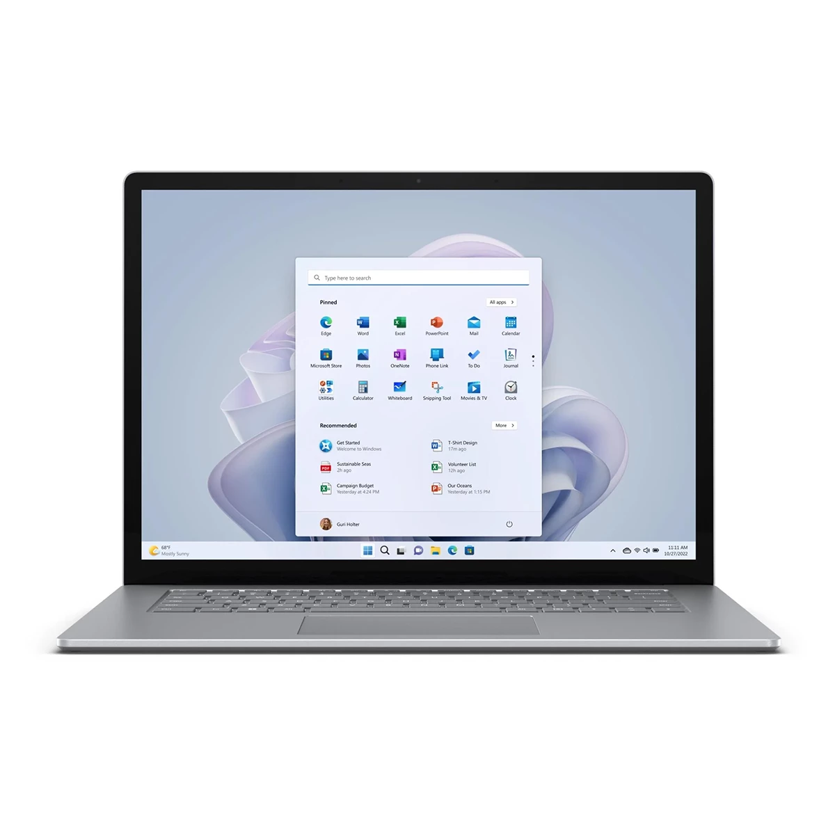 لپ تاپ 13.5 اینچی مایکروسافت مدل Surface Laptop 5 i7 16GB 512GB 13.5 inch
