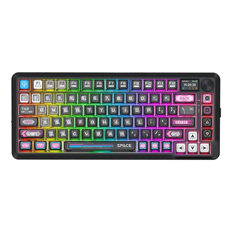 کیبورد بی سیم گیمینگ ردراگون Redragon Flekact K708 MC Pro RGB Wireless