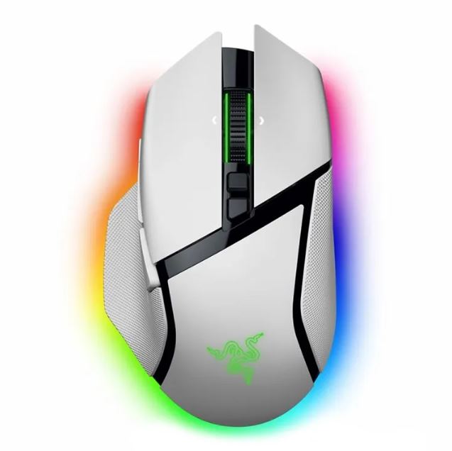 ماوس بی سیم گیمینگ ریزر Razer Basilisk V3 Pro 35K Wireless – سفید