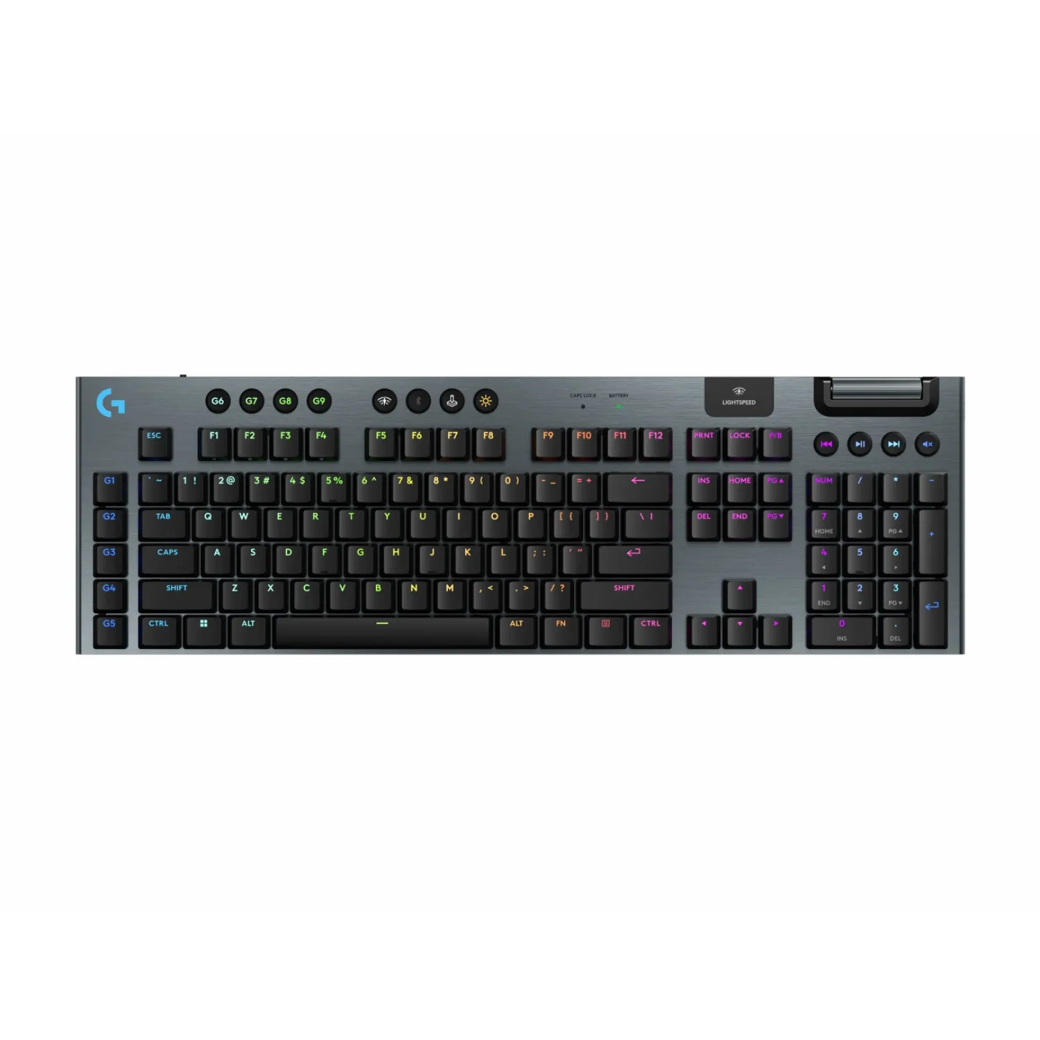 کیبورد Logitech G915 X Lightspeed – Blue Switch