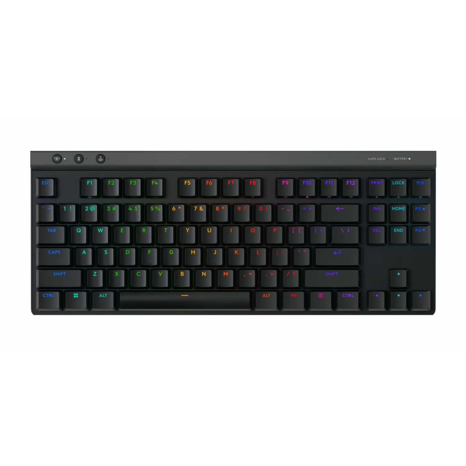 کیبورد Logitech G515 Lightspeed TKL Wireless – Black – Brown Switch