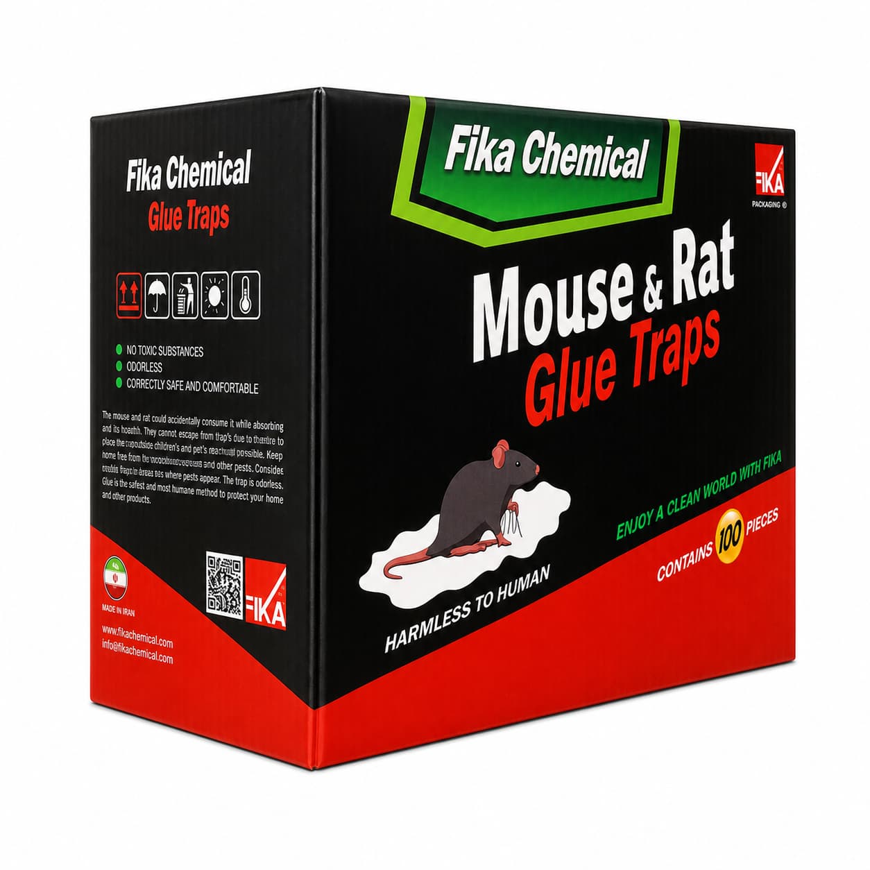 چسب موش کتابی فیکاشیمی (تله چسبی قوی) — تصویر ۶