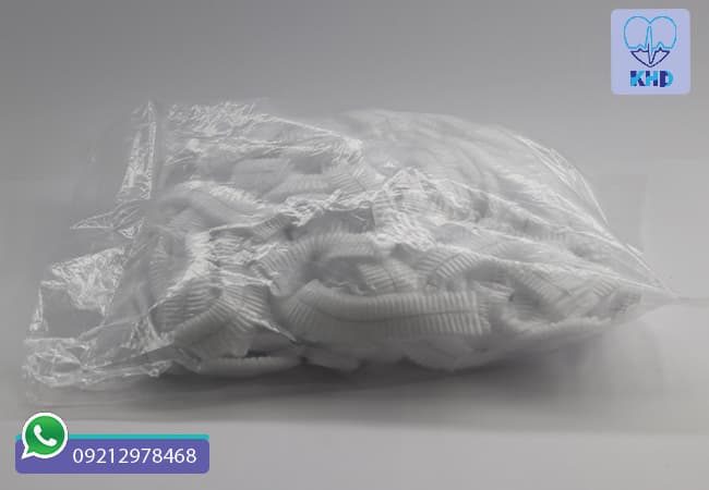 کلاه آکاردئونی بسته 100 عددی | مناسب مراکز درمانی و زیبایی — تصویر ۴