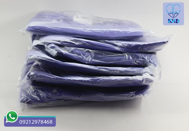 گان جراح آستین کشدار آبی | سایز 120 سانتی‌متر، خرید 1 عددی — تصویر ۷