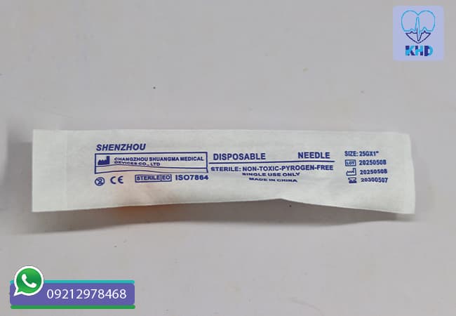 نیدل نارنجی شنزو گیج 25 با طول 1 اینچ | بسته 100 عددی — تصویر ۵