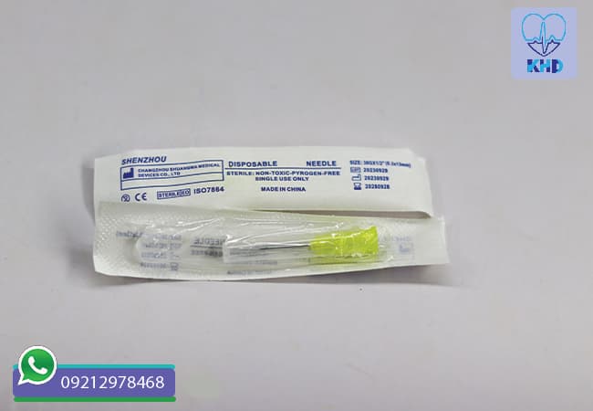 نیدل زرد شنزو گیج 30 | با طول 1/2 اینچ بسته 100 عددی — تصویر ۵