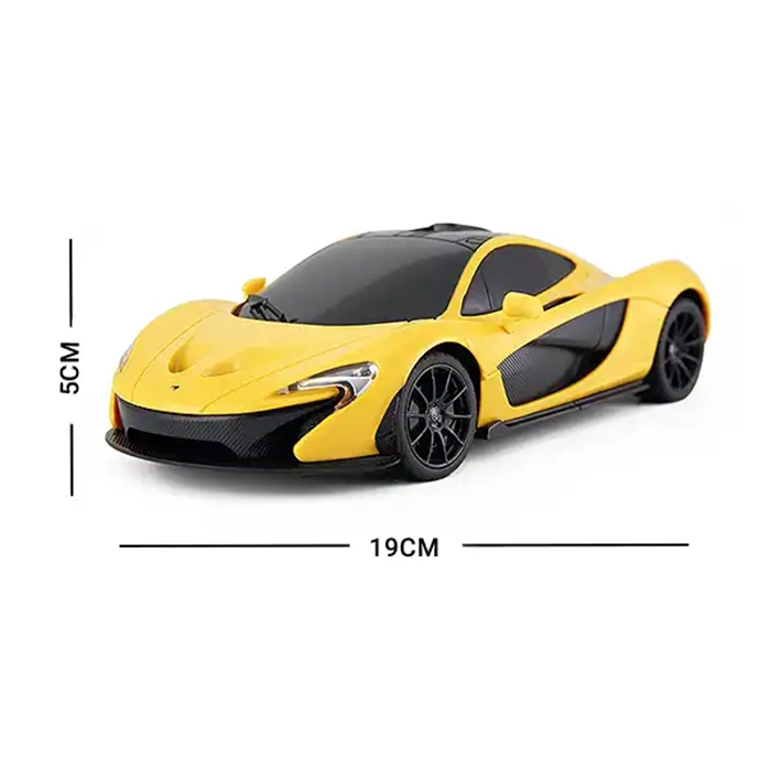 ماشین کنترلی راستار مدل McLaren P1 زرد — تصویر ۵