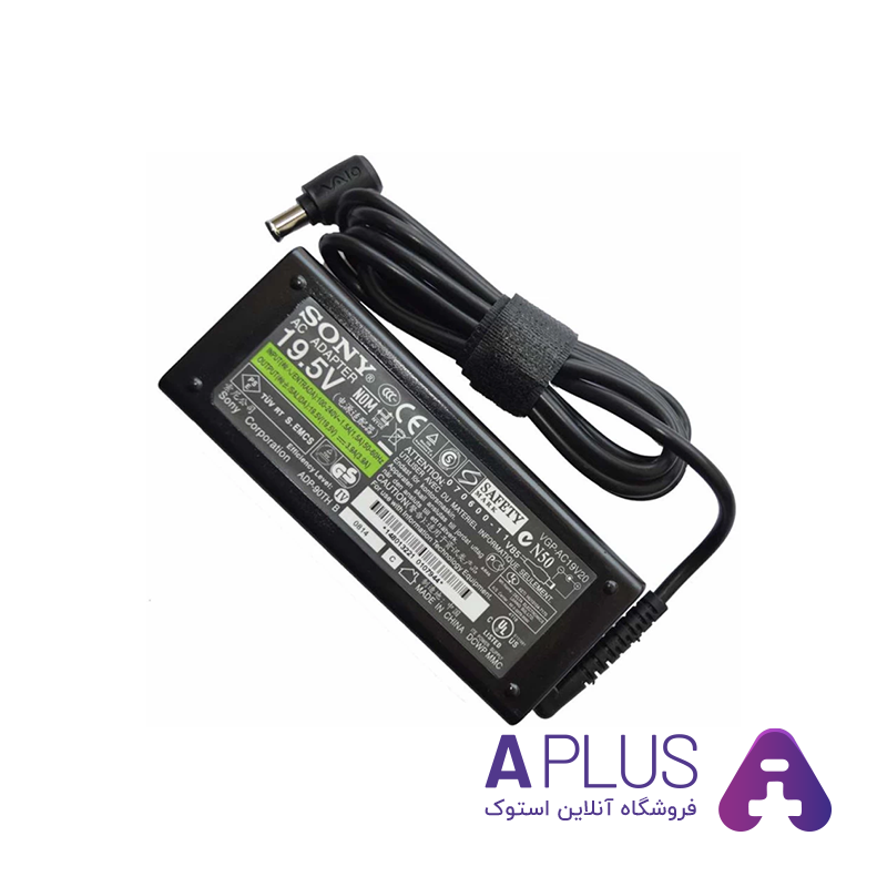 آداپتور لپ تاپ سونی ADAPTOR SONY 19V 4.7A