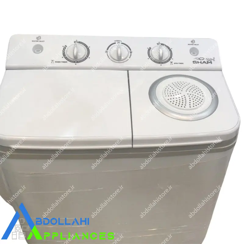 لباسشویی فریدولین | دوقلو | 3.5 کیلویی | مدل SWT35-G | درب شیشه ای — تصویر ۶