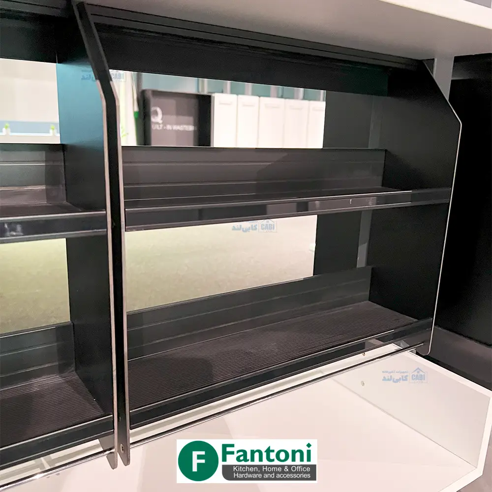 رک بین کابینتی جای ادویه با عرض 450mm فانتونی G101 — تصویر ۴