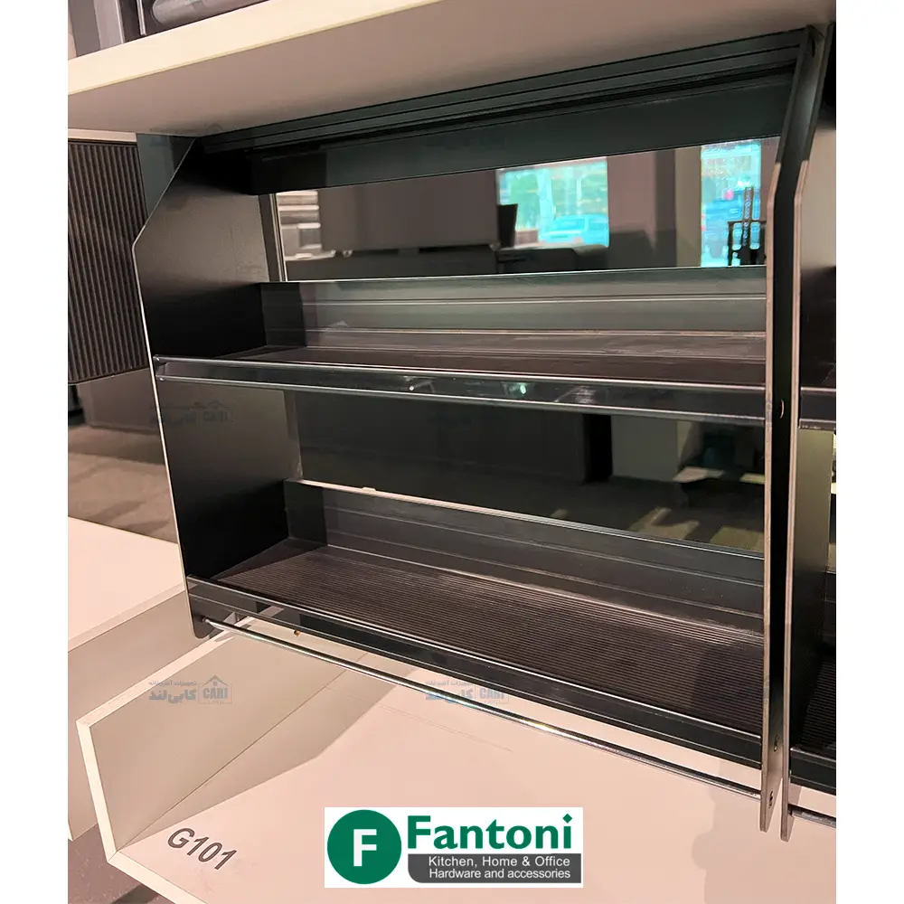 رک بین کابینتی جای ادویه با عرض 450mm فانتونی G101 — تصویر ۳