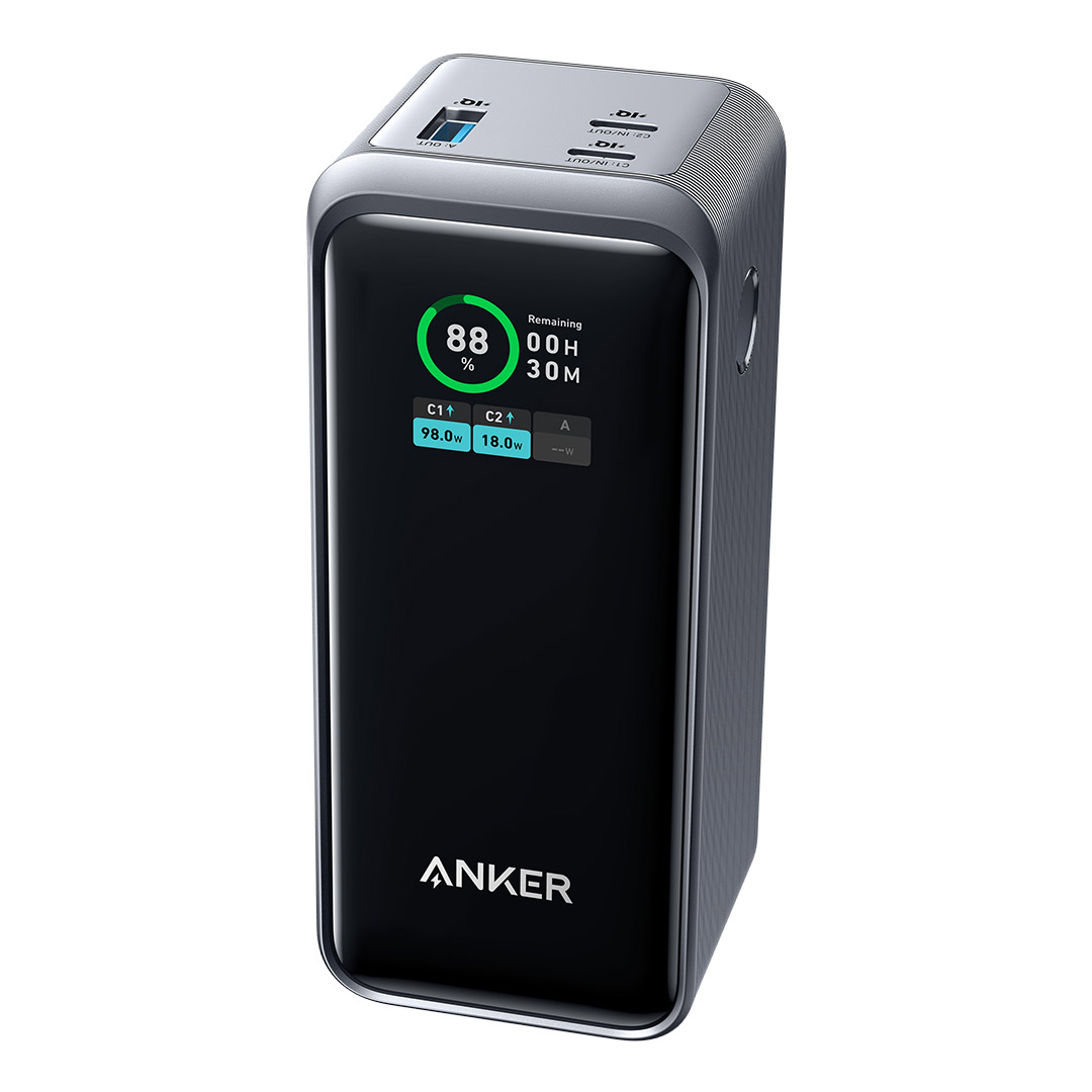پاوربانک انکر Prime A1336 ظرفیت 20000 میلی آمپر ساعت با توان ۲۰۰ وات