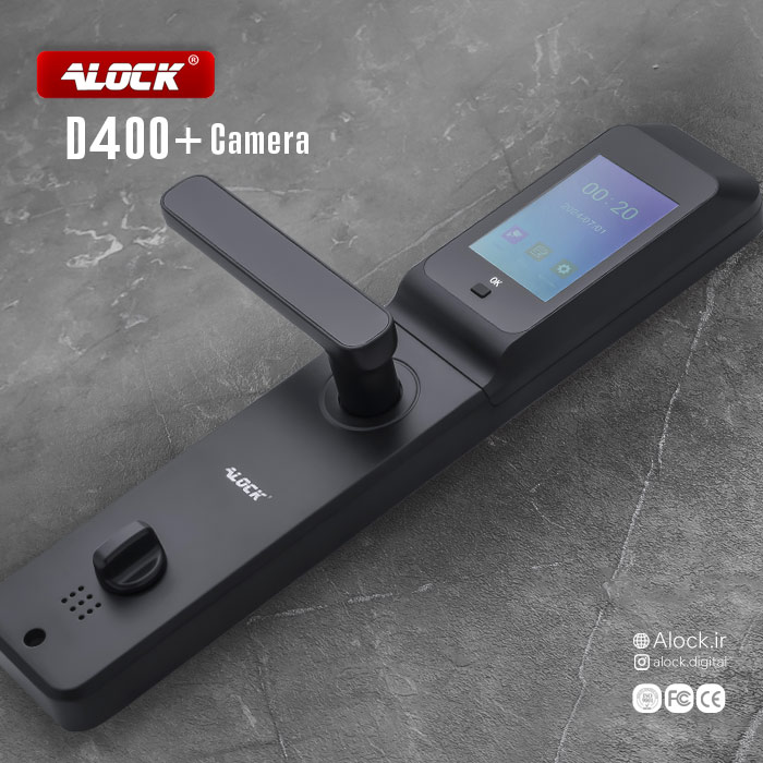 قفل اثر انگشتی دیجیتال ALOCK مدل D400+ Camera — تصویر ۵