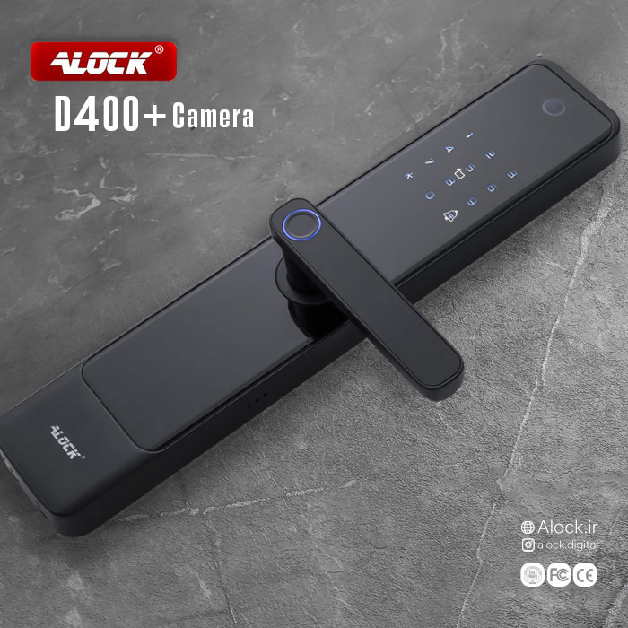 قفل اثر انگشتی دیجیتال ALOCK مدل D400+ Camera — تصویر ۴