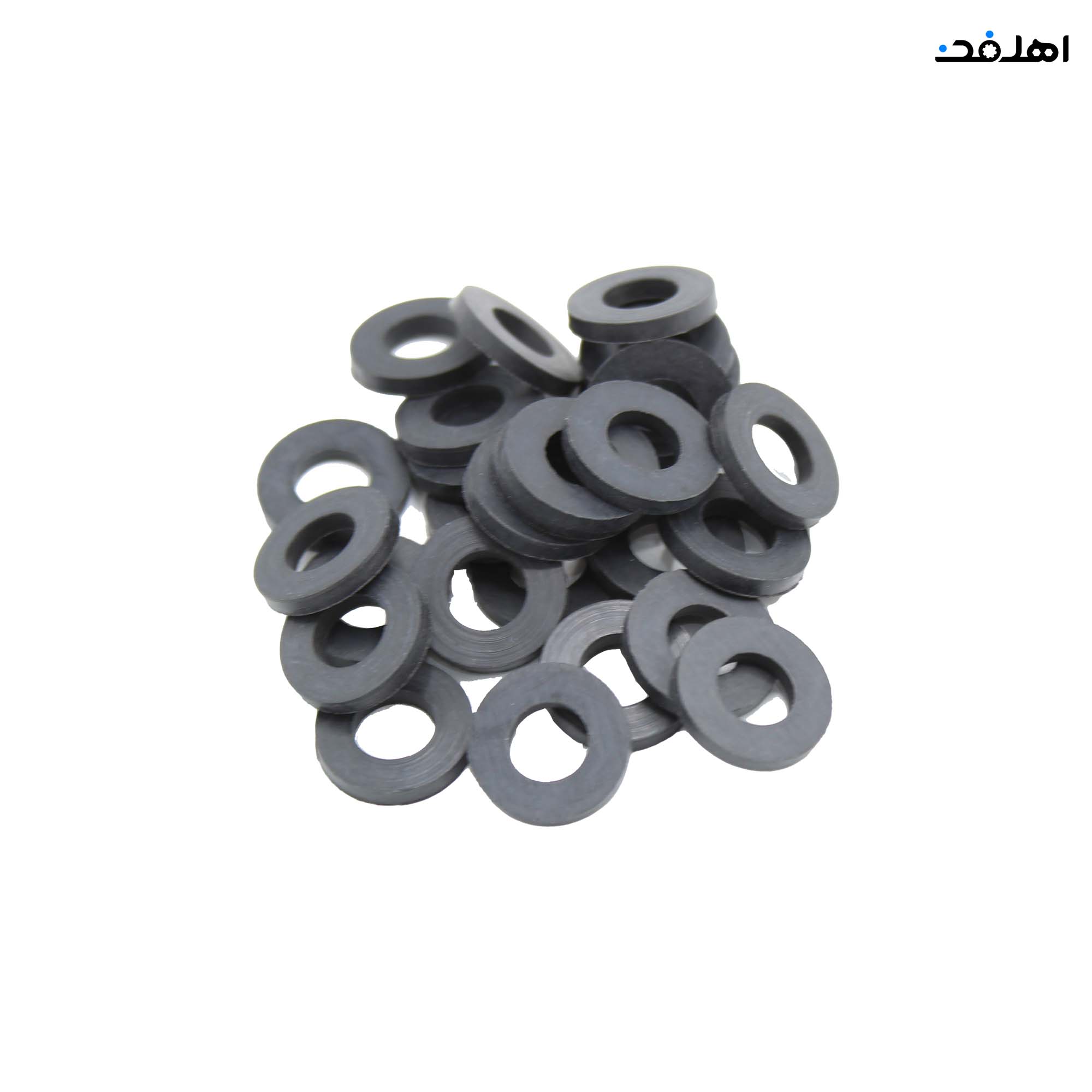 واشر لاستیکی تخت 3/8 مجموعه 100 عددی — تصویر ۲