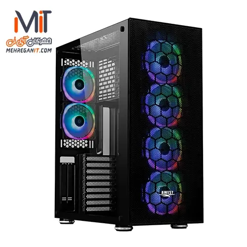 کیس کامپیوتر گیمینگ اوست مدل GT-AV402-FB