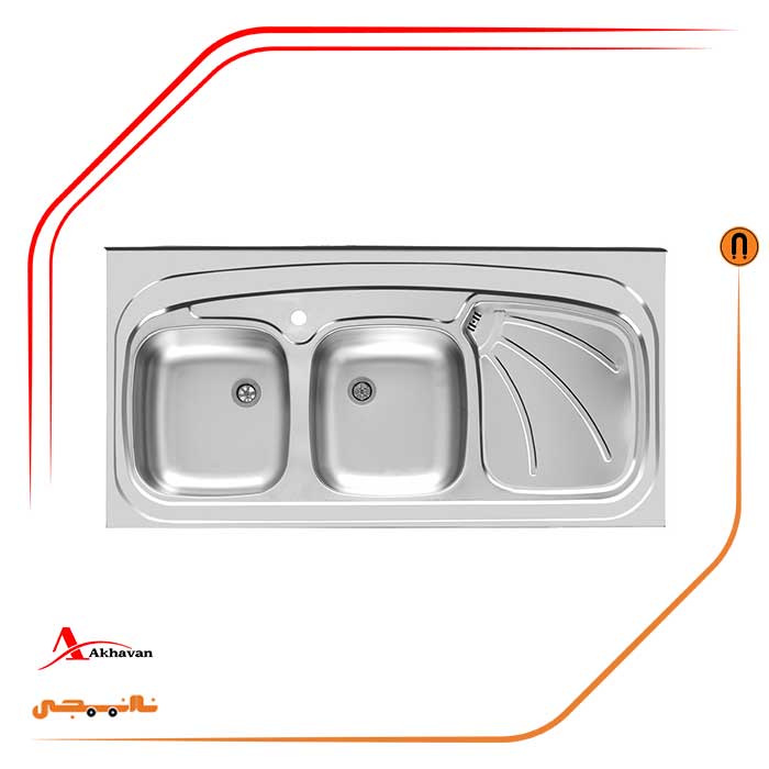 سینک روکار اخوان مدل 121SP