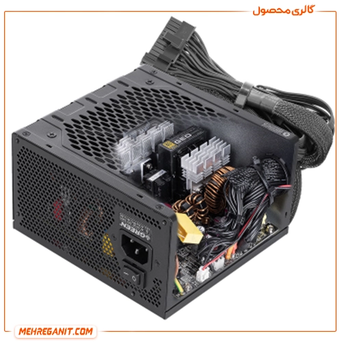 پاور کامپیوتر گرین مدل GP600A GED V3.1 — تصویر ۳