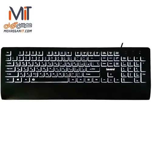 کیبورد بیاند مدل BK-7210 WHITE LED — تصویر ۲