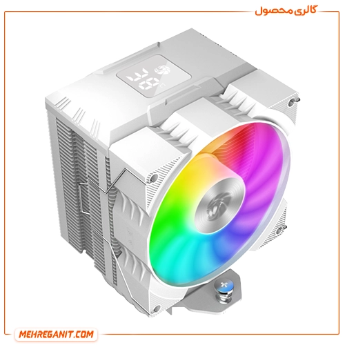 خنک کننده پردازنده گیم مکس مدل Gamma 90 Digital White — تصویر ۳